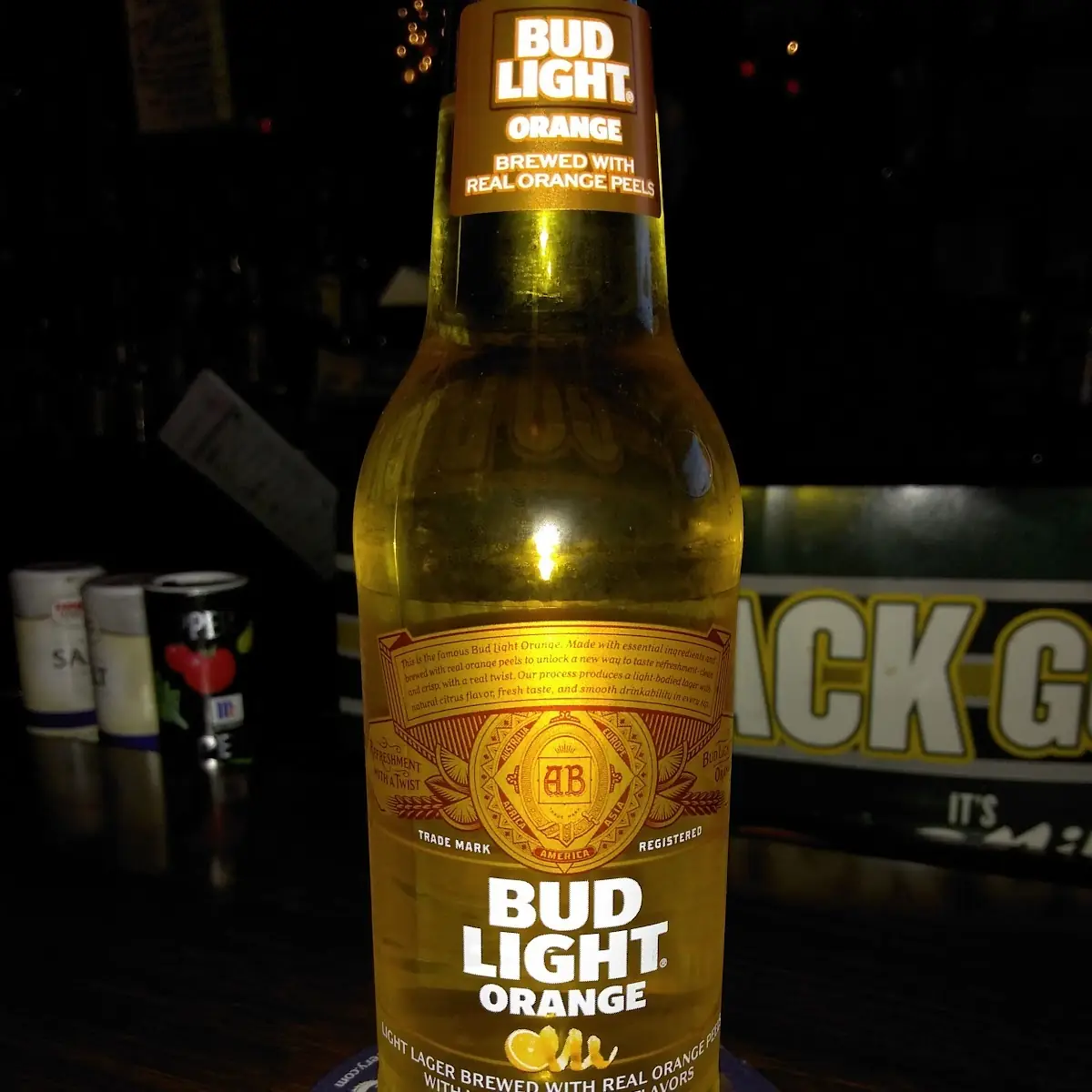 Bud Light Orange