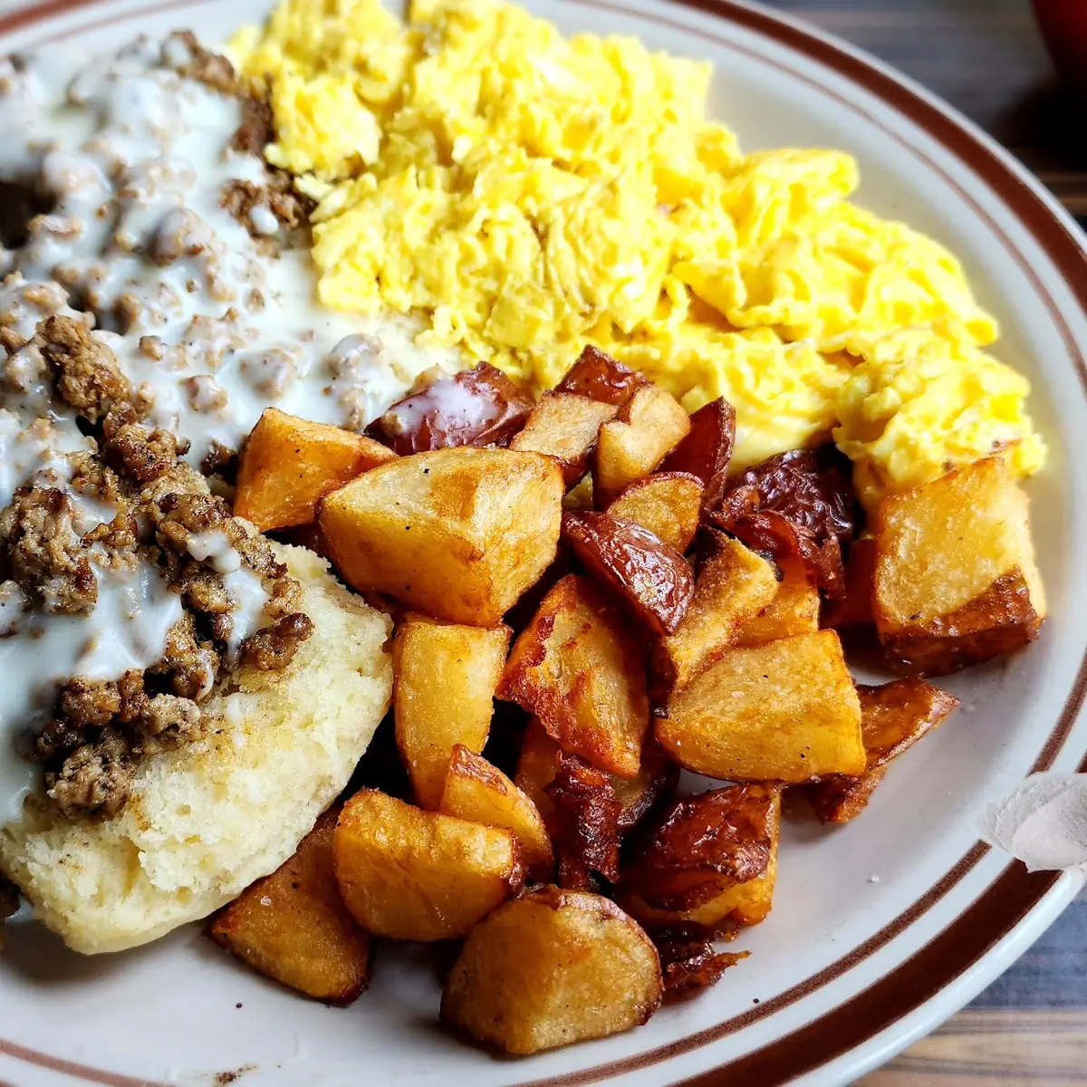 Southern Sausage Biscuits & Gravy