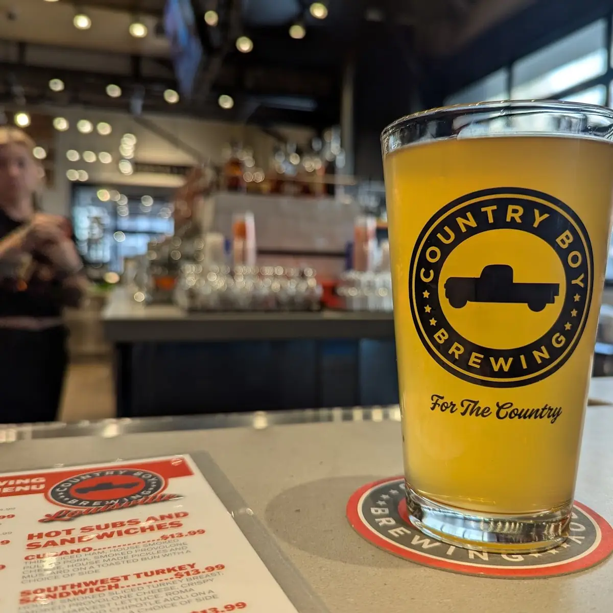 Craft Beer in Branded Glass