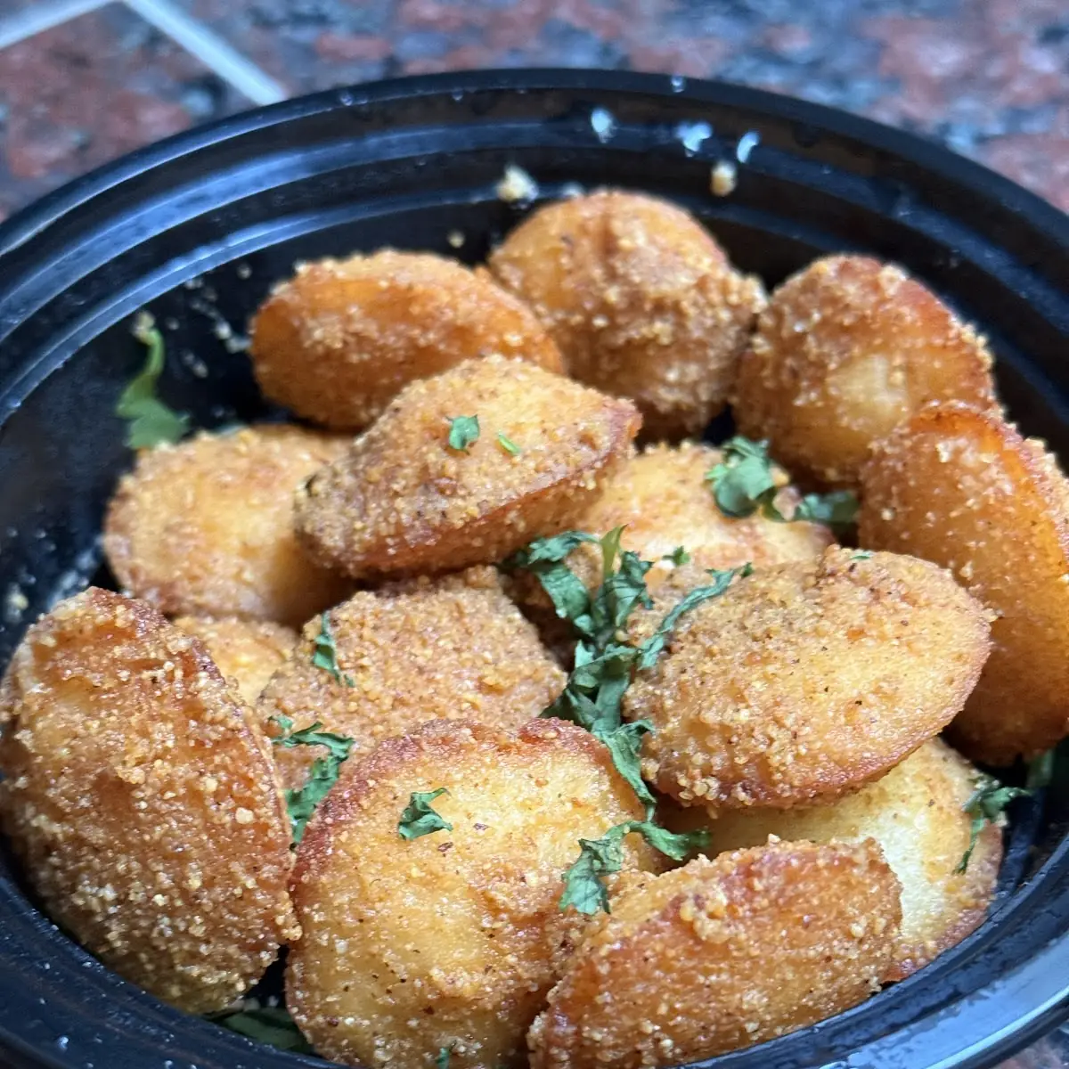 Fried Podi Idly V