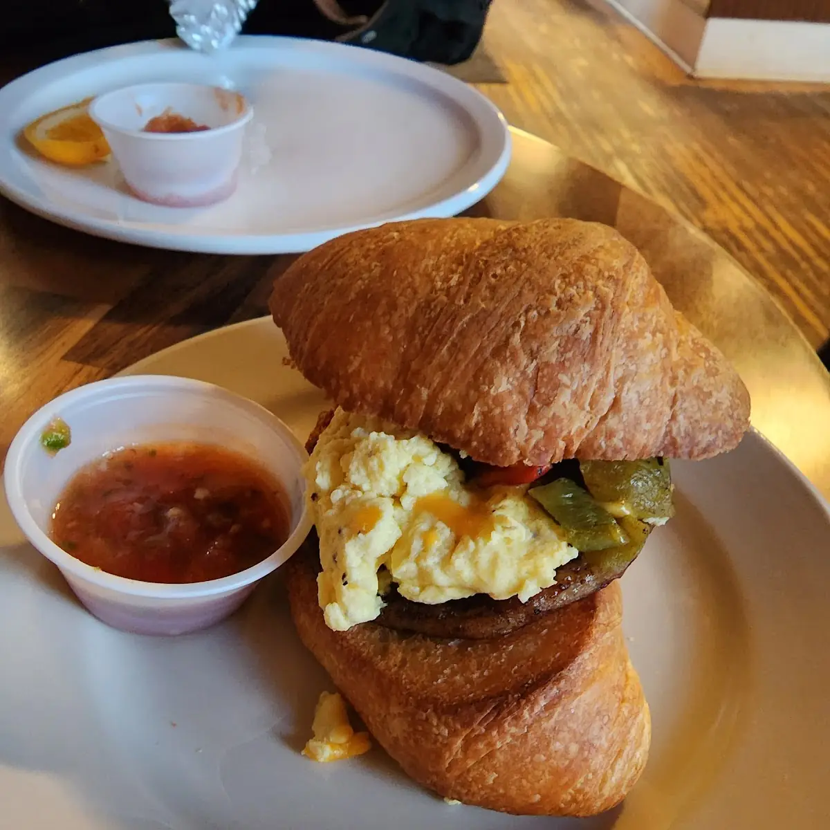 Mini Croissant Sandwich