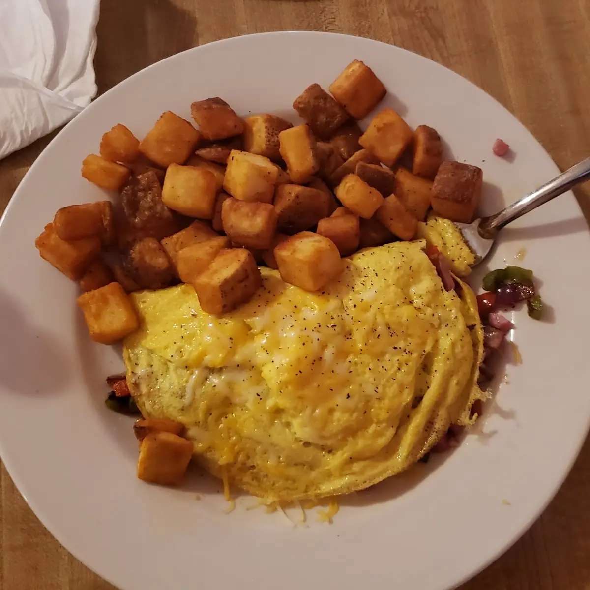 Meat Lovers' Omelet