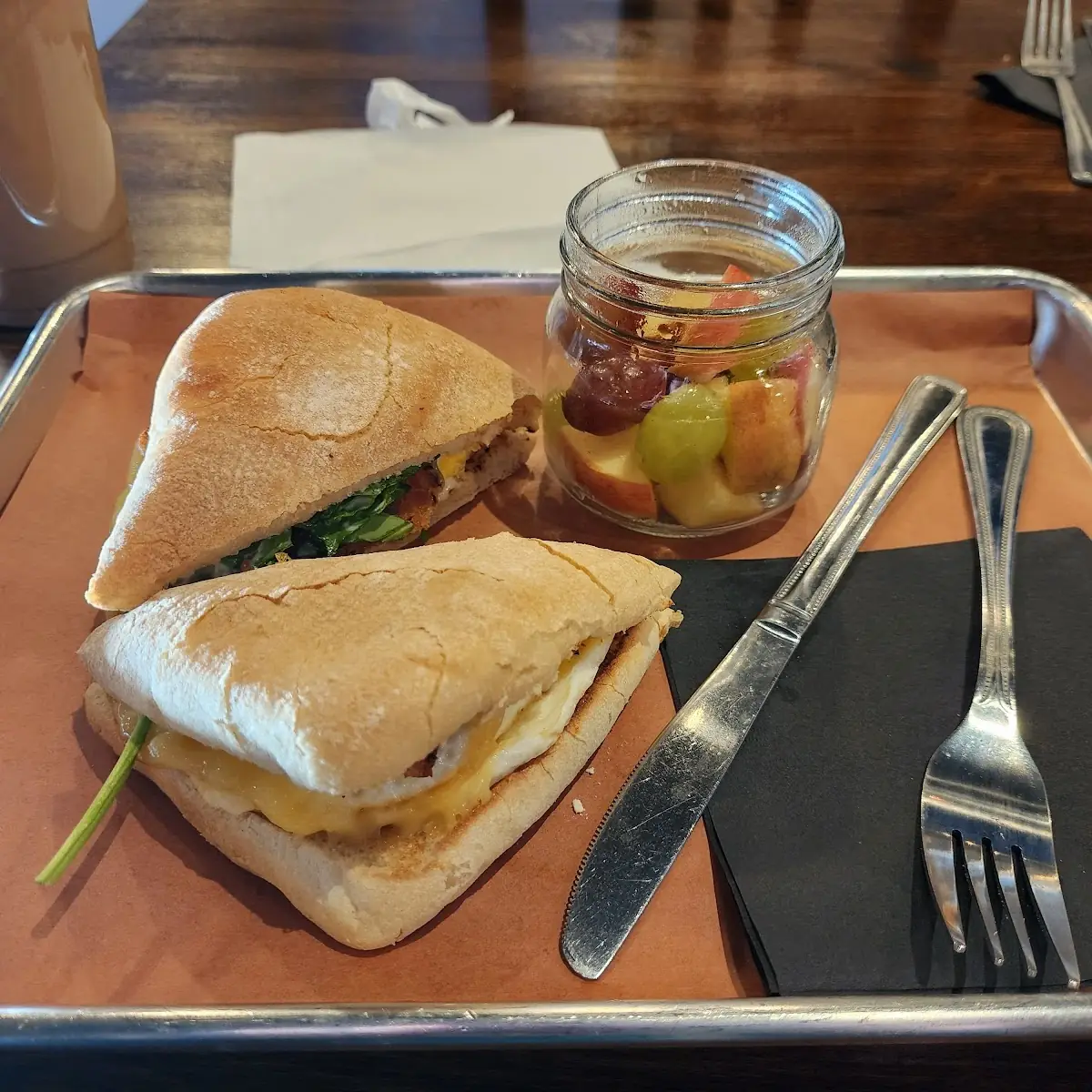Cibatta Bacon Egg and Cheese