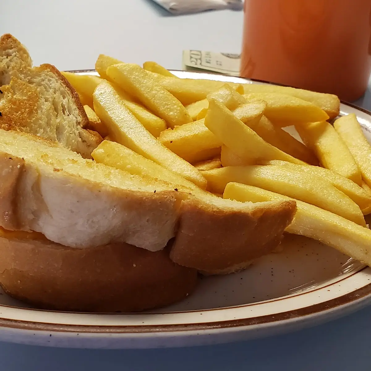 Grilled Cheese and Fries