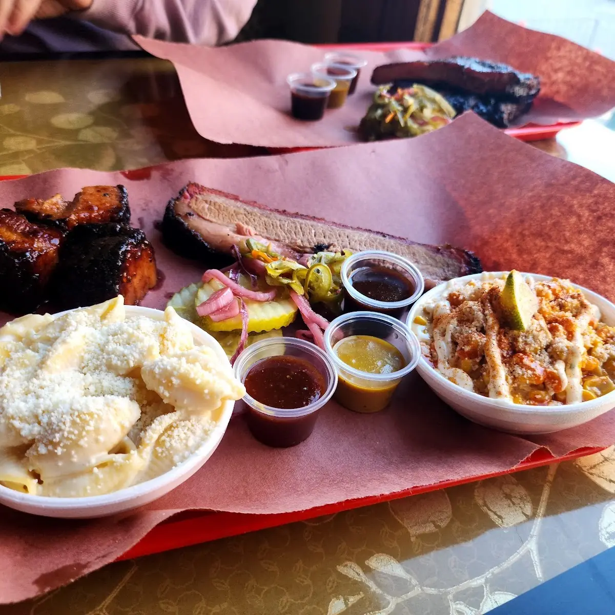 2 Meat Plate - Brisket & Burnt End