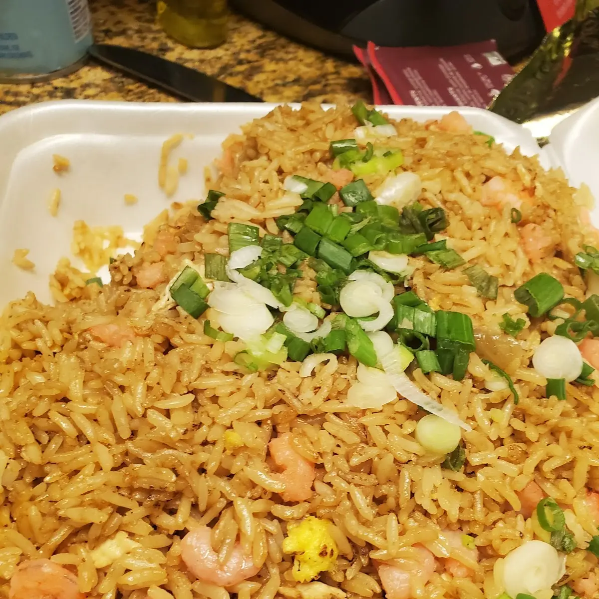 Shrimp Fried Rice Plate