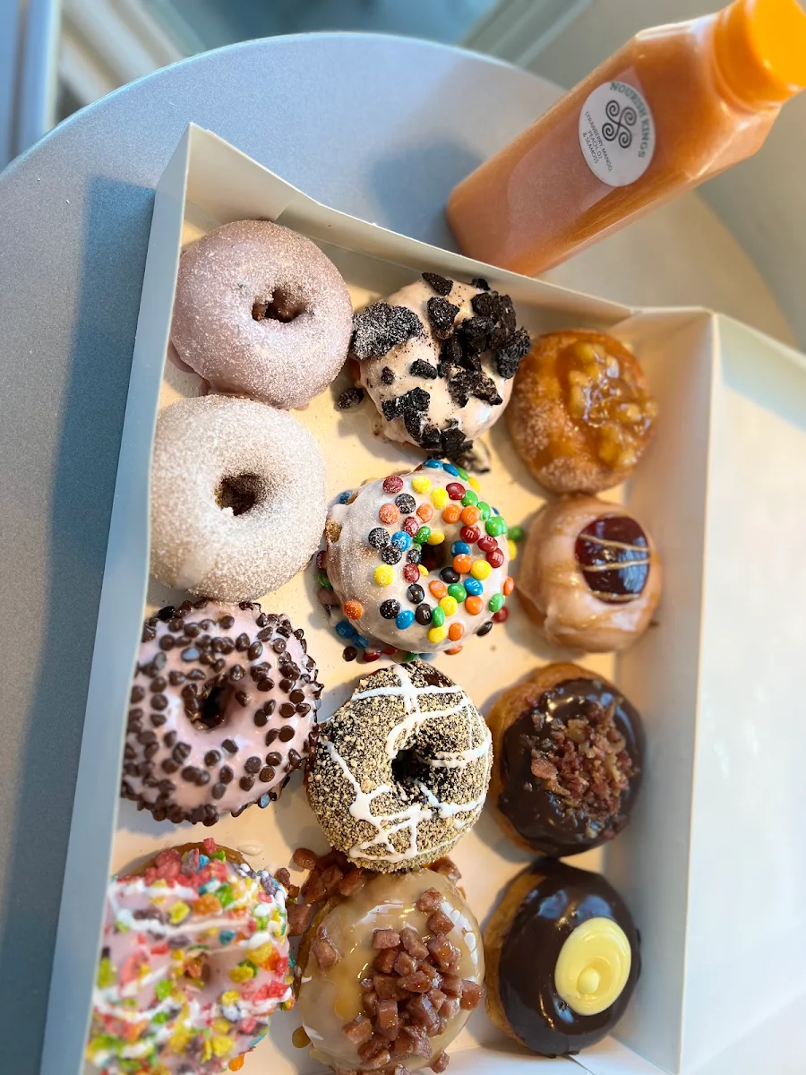 A Glazed Donut Topped