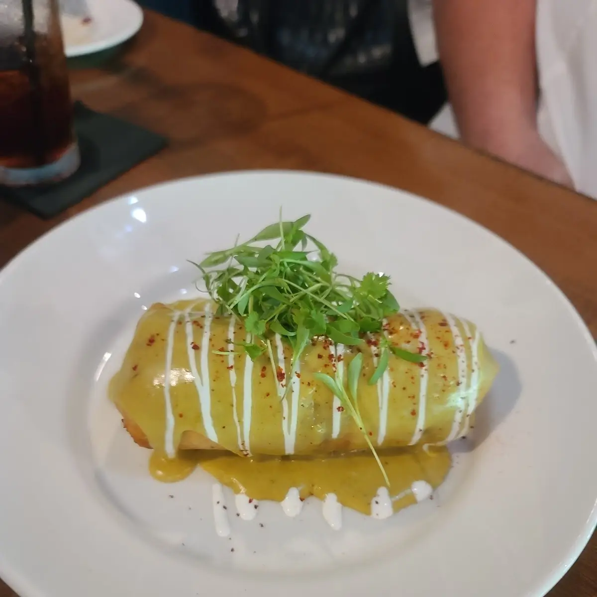 Short Rib Chimichanga