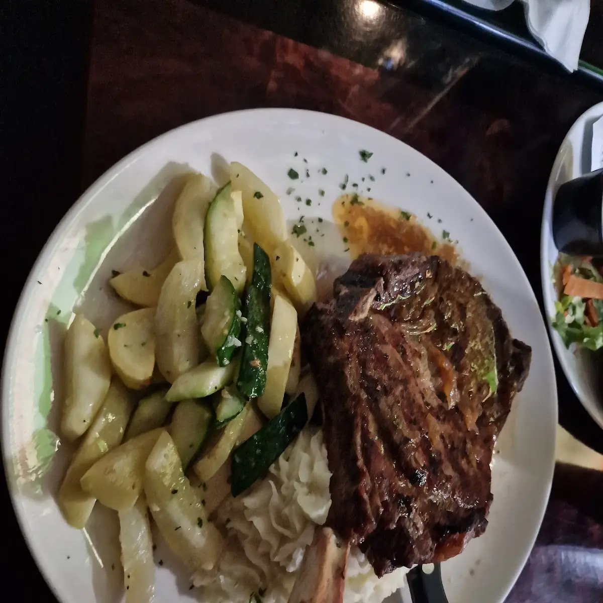 48th Street Bone-In Ribeye Plate