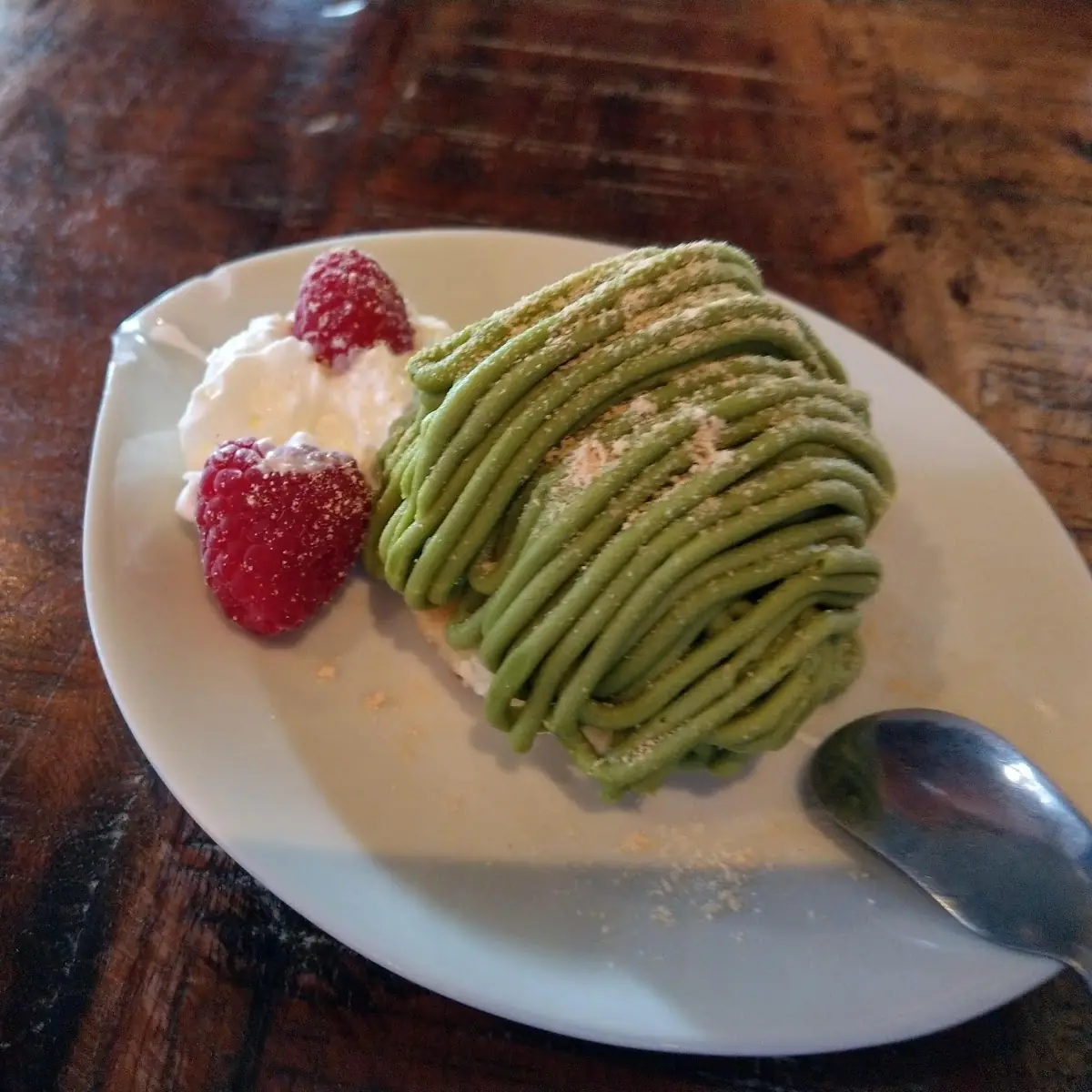 Green Tea Mont Blanc