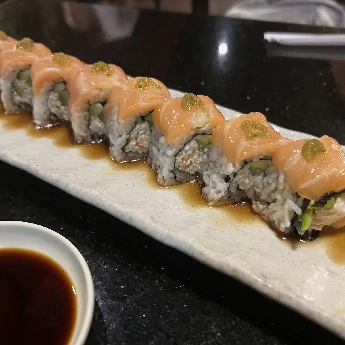 Yuzu Citrus Salmon Roll
