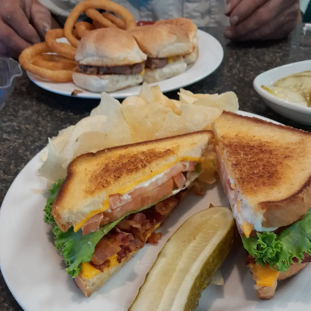 Grilled Cheese blt Sandwich