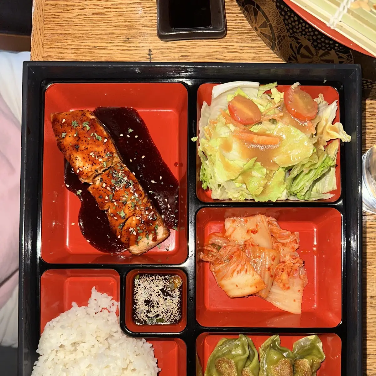 Salmon Teriyaki Bento Box