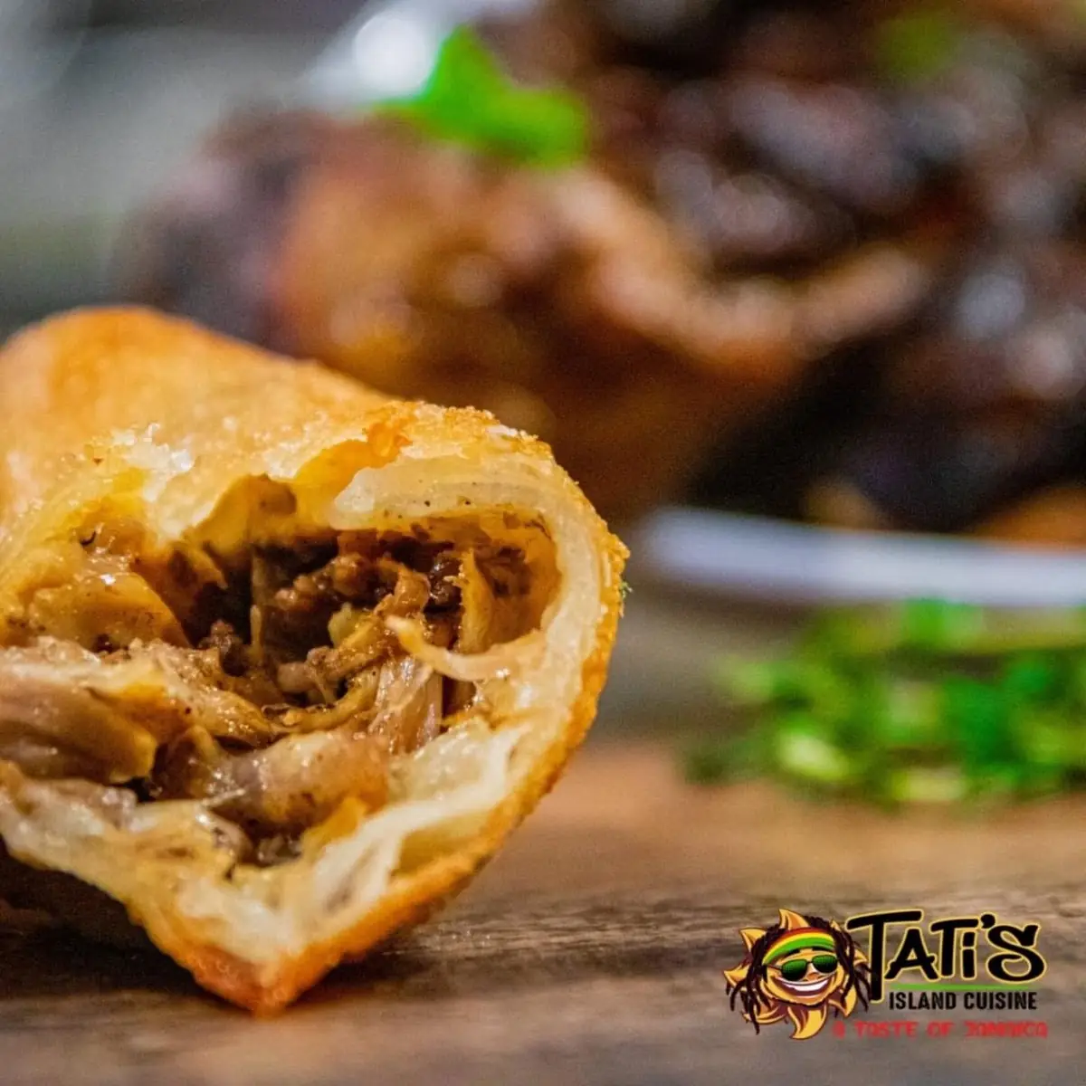 Oxtail Egg Rolls