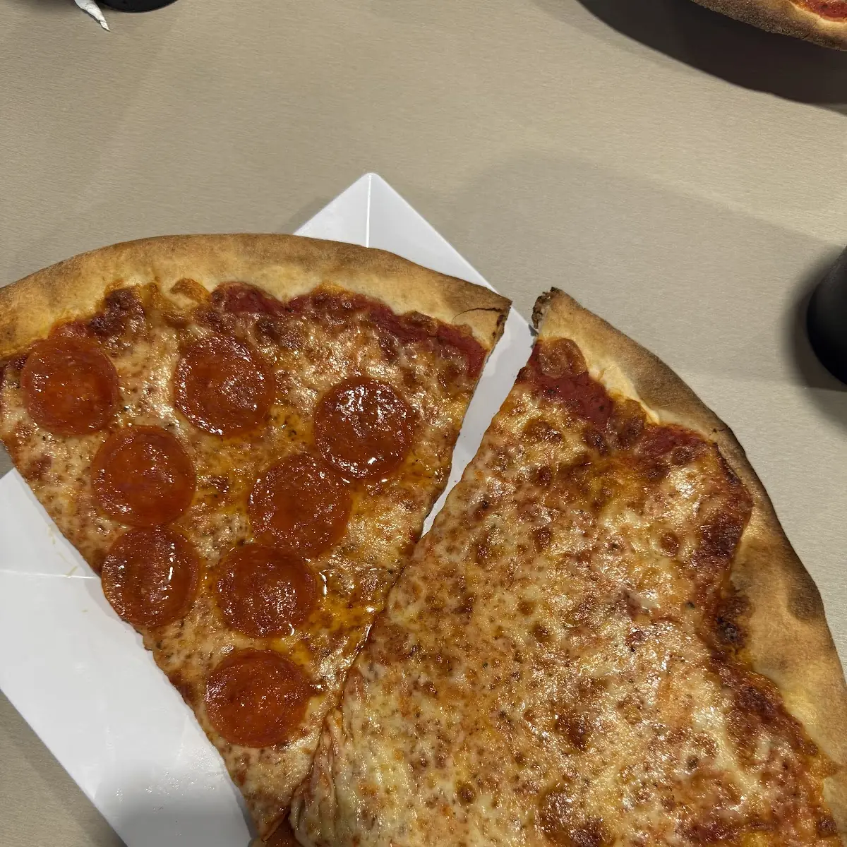 Thin Crust Pepperoni Cheese Pizza Box