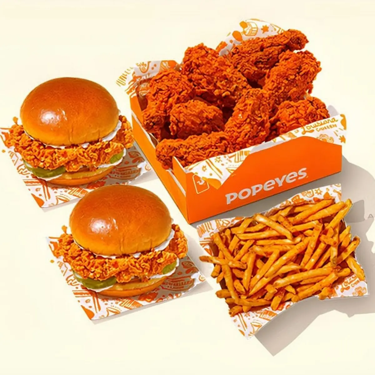 Popeyes Golden BBQ Chicken Sandwich