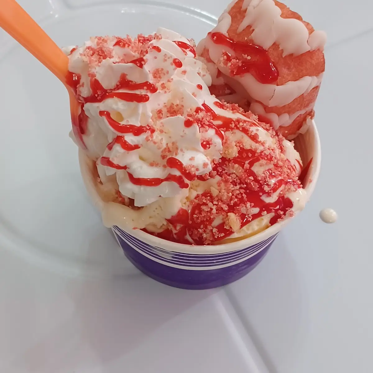 Strawberry Shortcake Sundae