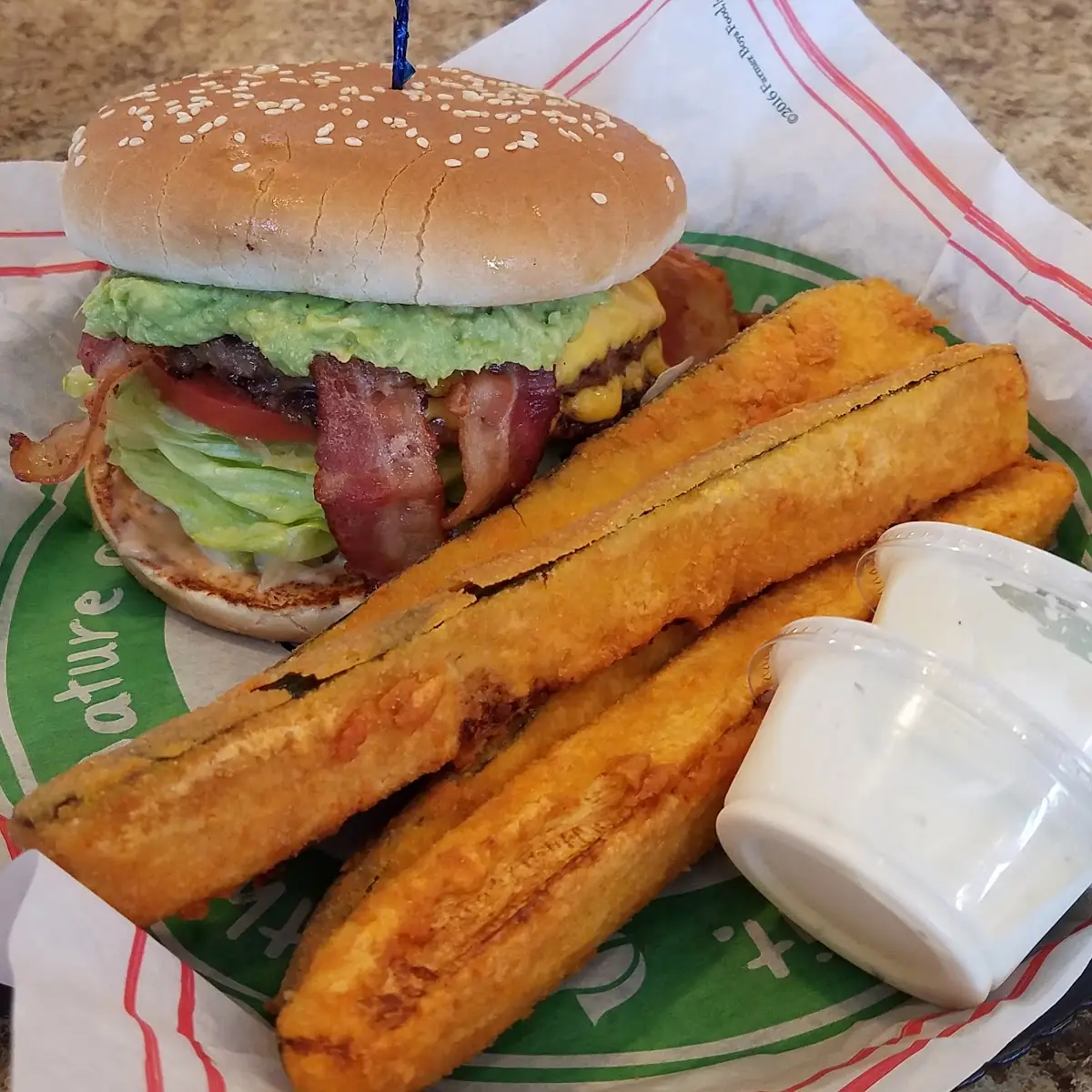 Farmer Boyd Double Bacon Cheeseburger