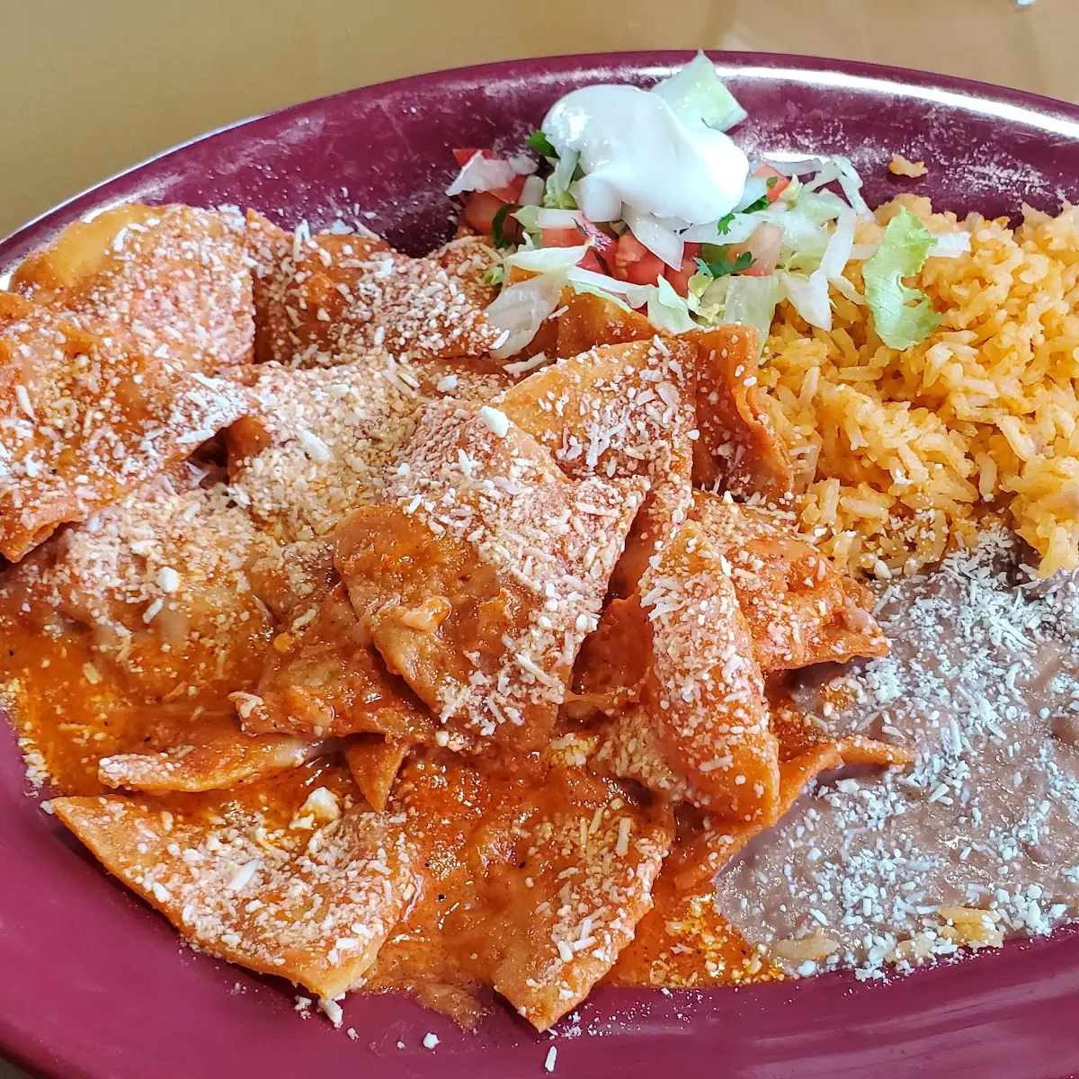 Chilaquiles Rojos