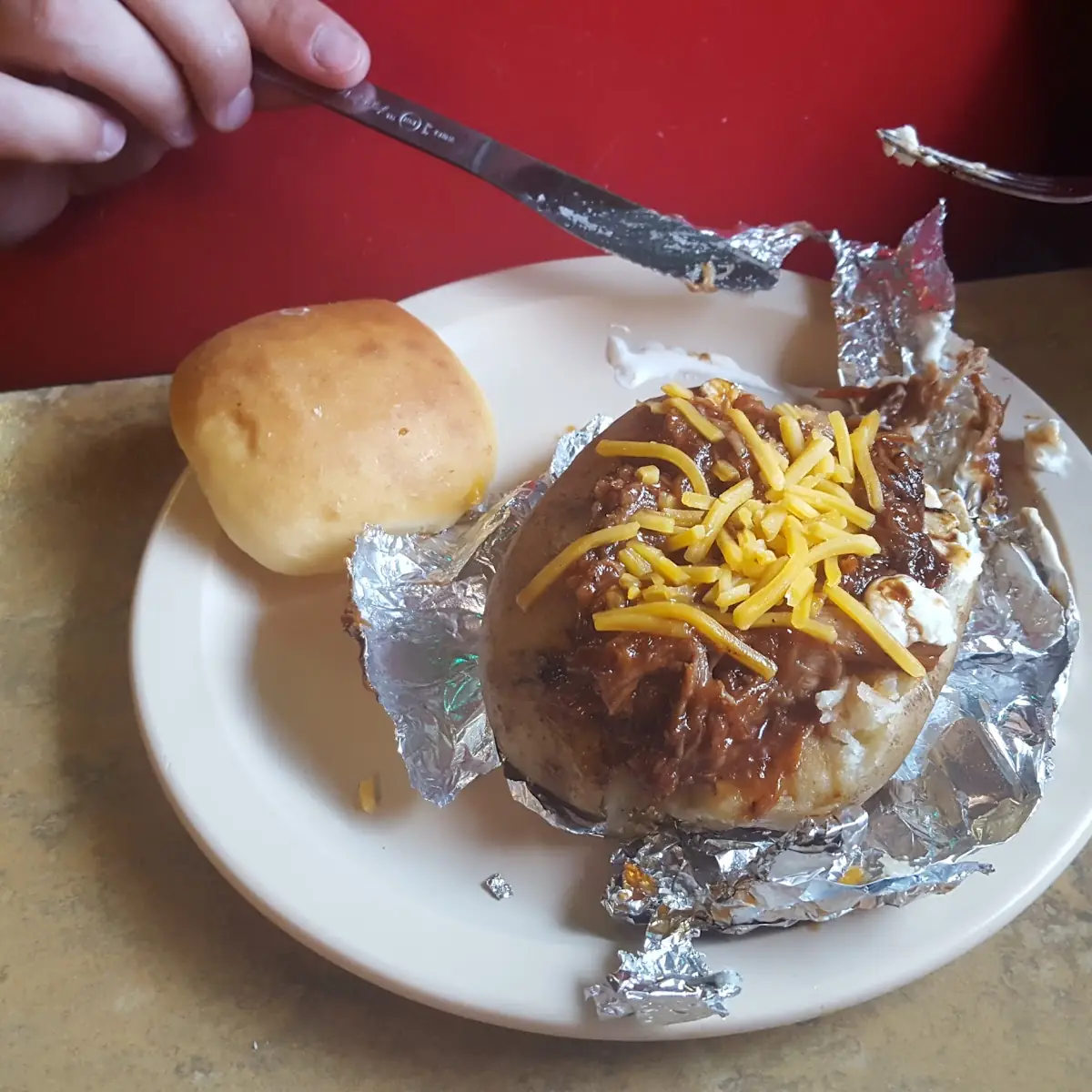 BBQ Baked Potato