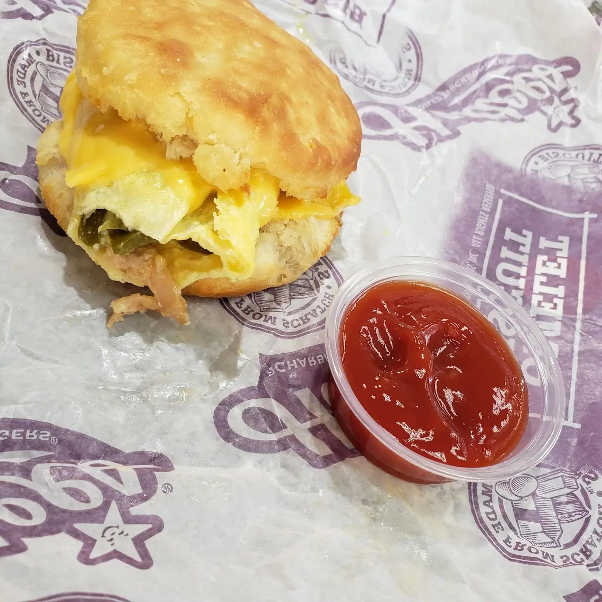 Western Omelette Biscuit