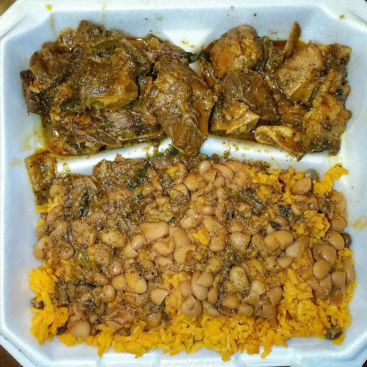 Oxtail Rice & Beans