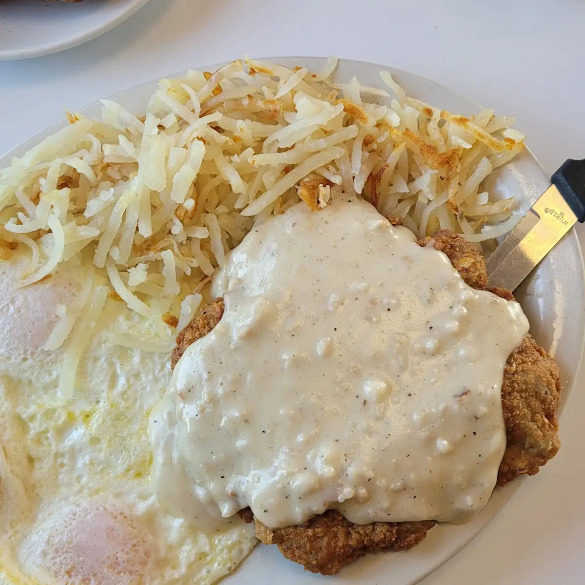 Chicken Fried Stk & 3 Eggs