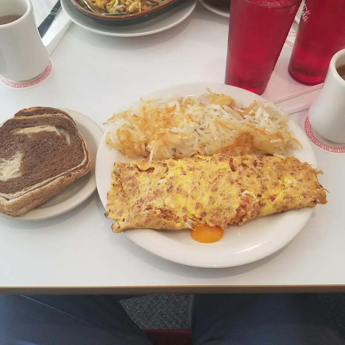 Ham and Cheese Omelette