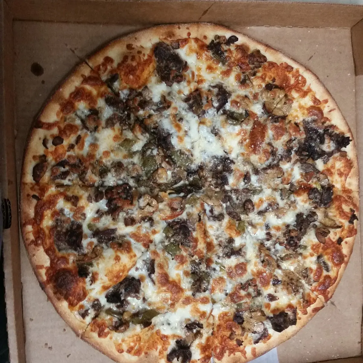 Philly Cheese Steak Pizza