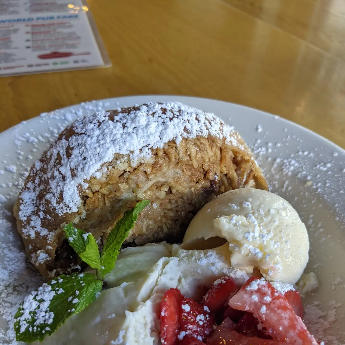 Moravian Apple Strudel