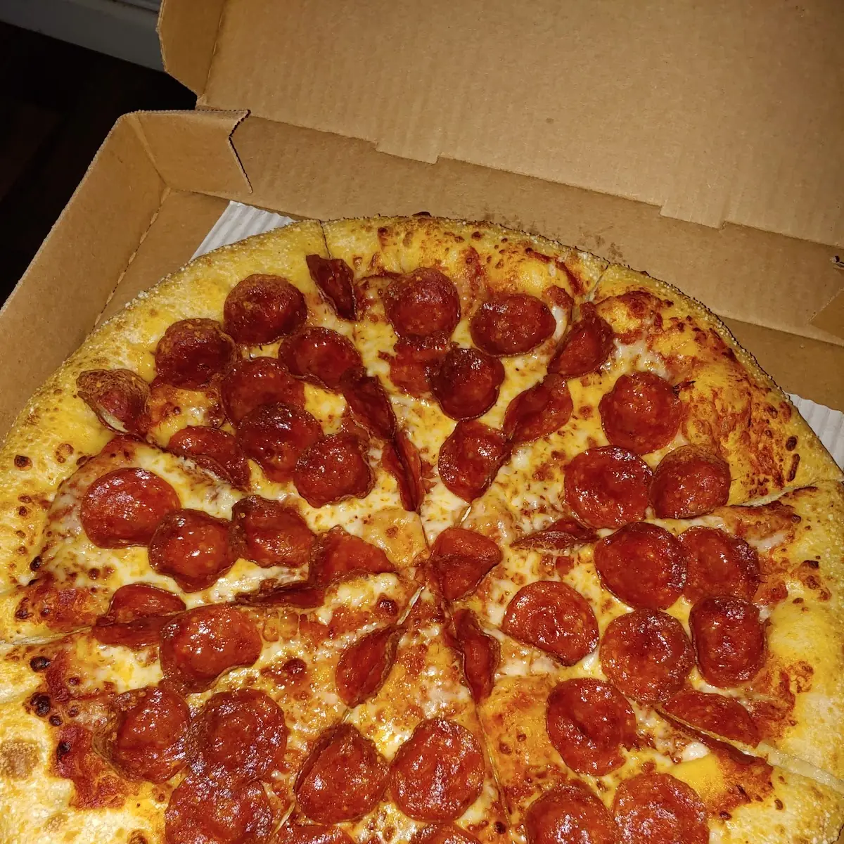 Stuffed Crust Pepperoni Pizza