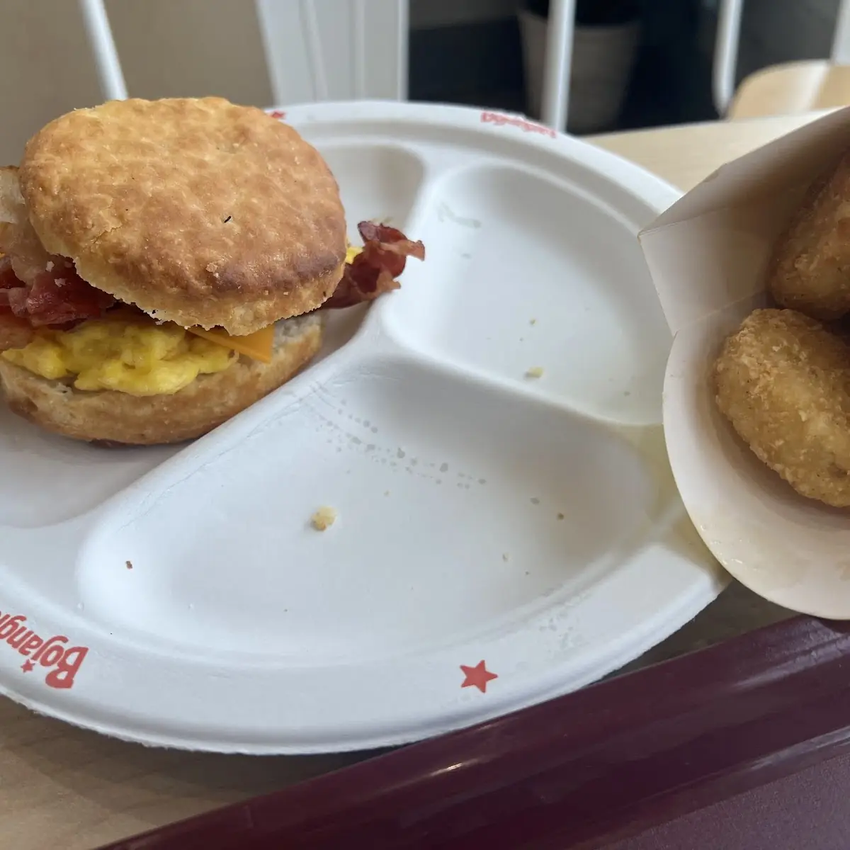 Breakfast Biscuit Sandwich