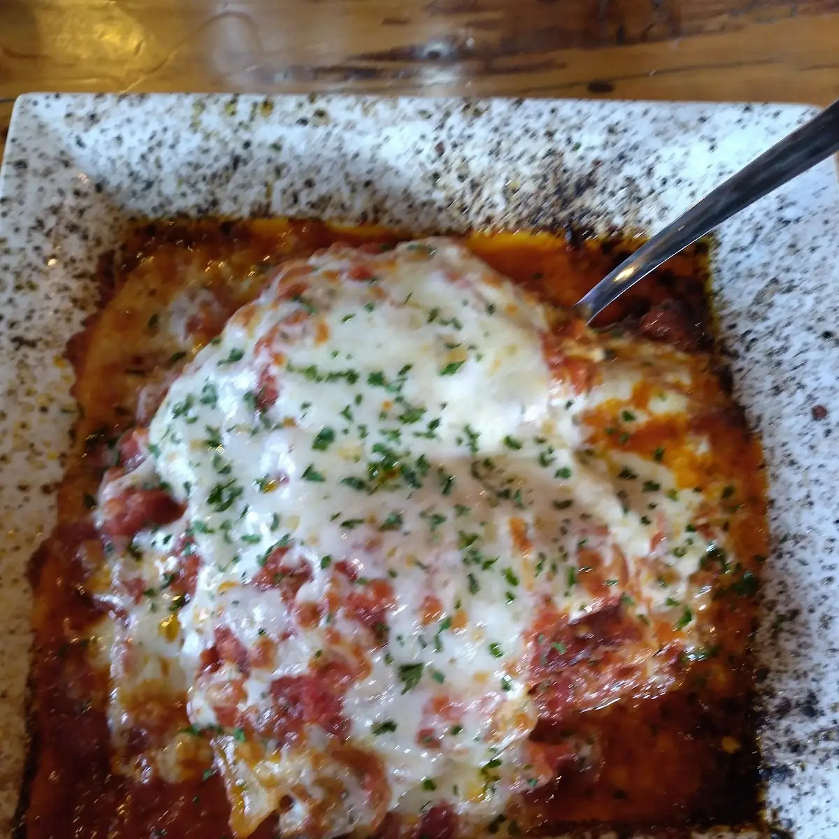 Sausage Parmigiana