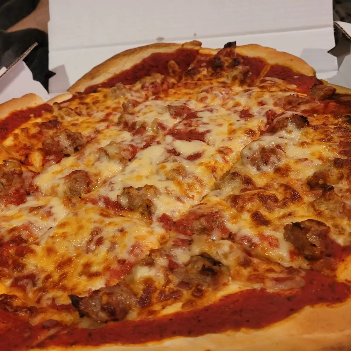 Sausage Thin Crust Pizza