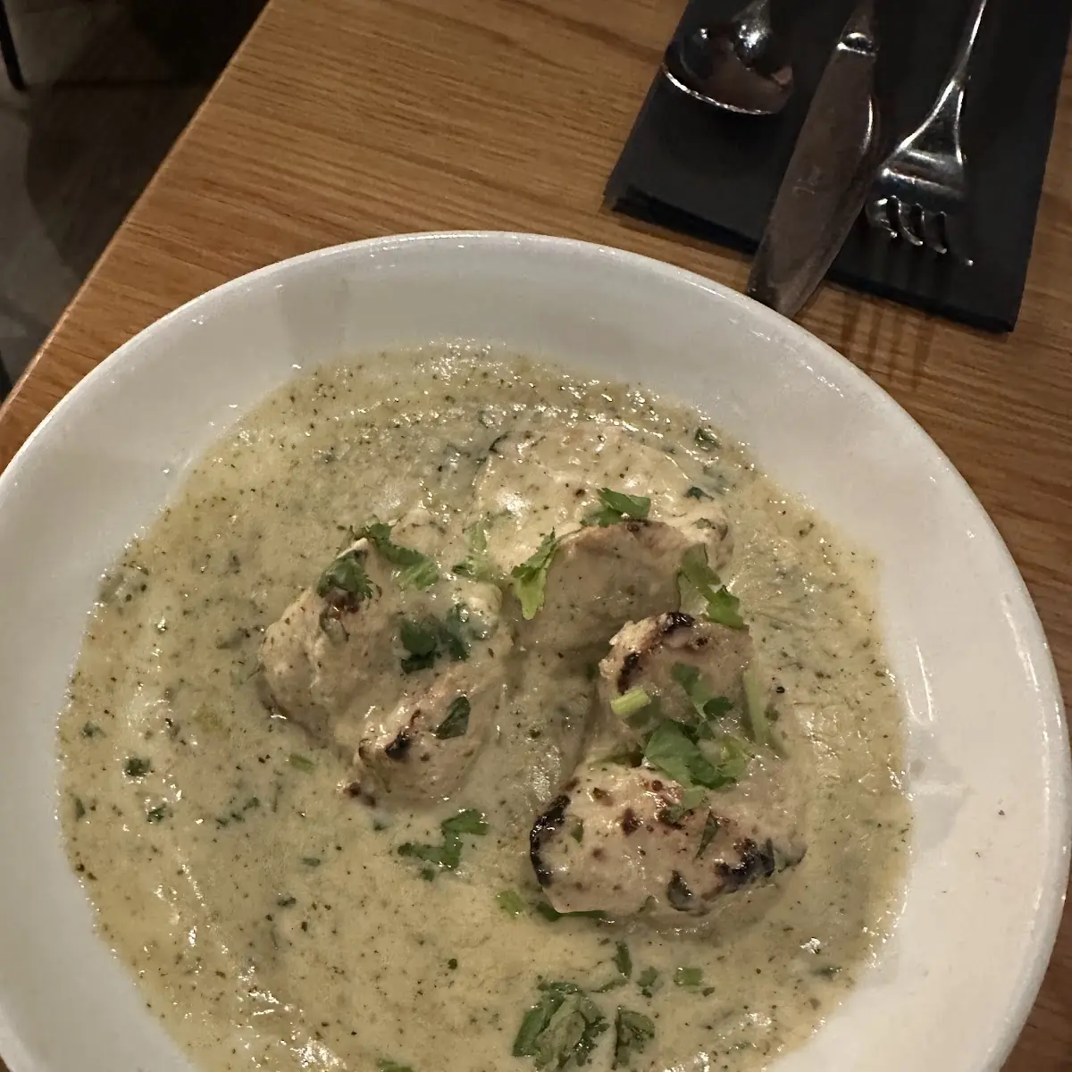 Chicken Malai Cilantro