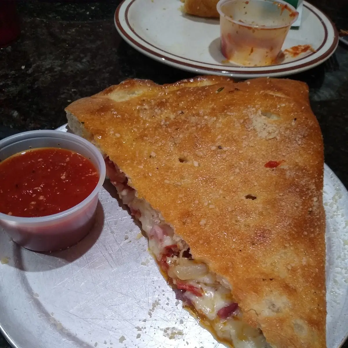 Stuffed Pizza Slice