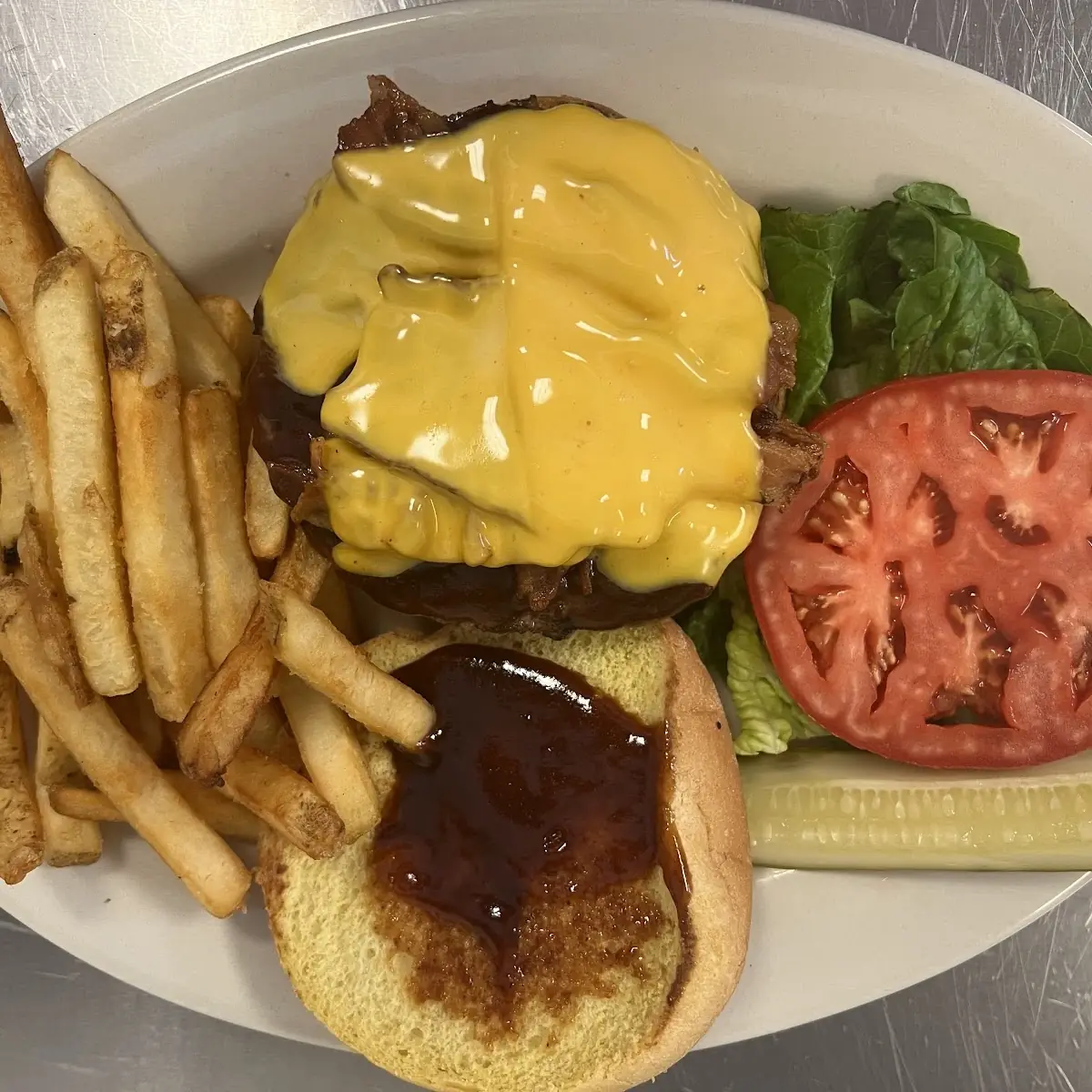 Cheeseburger w Fries