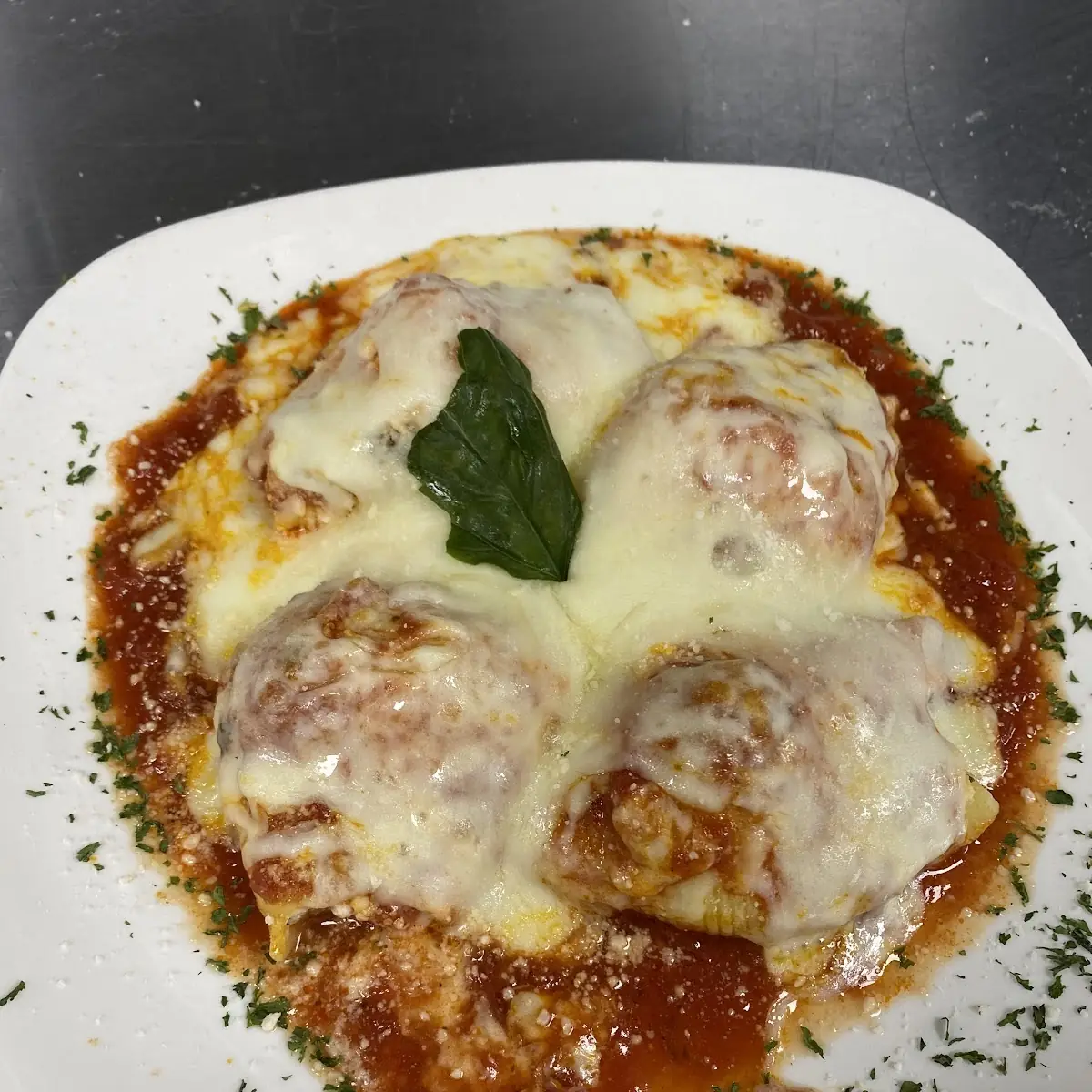 Meatball Parmigiana