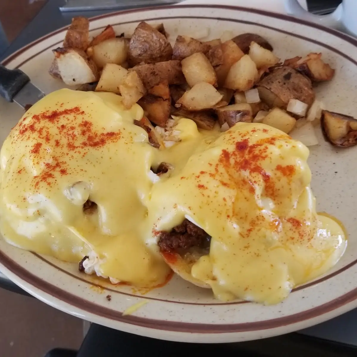 Chorizo Egg Benedict