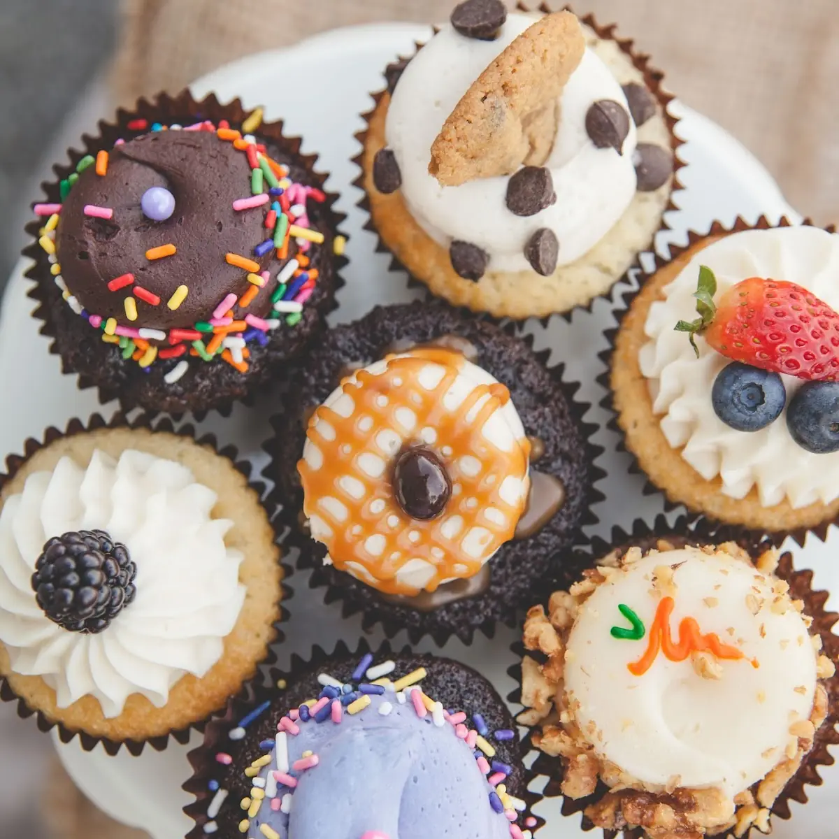Dozen Mini Cupcakes - 4 Dozen Max