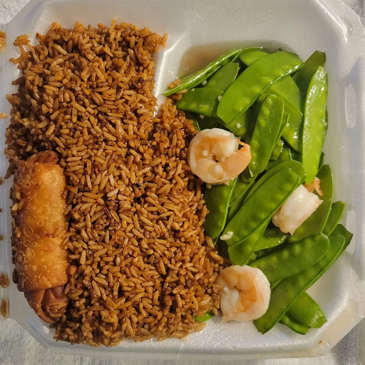 Shrimp with Snow Peas