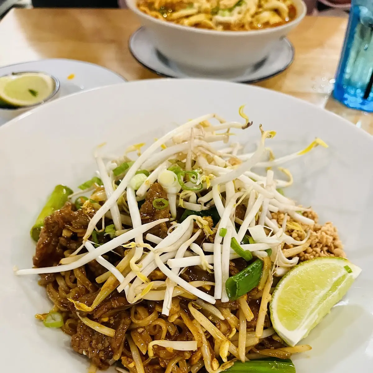 Beef Pad Thai Noodles