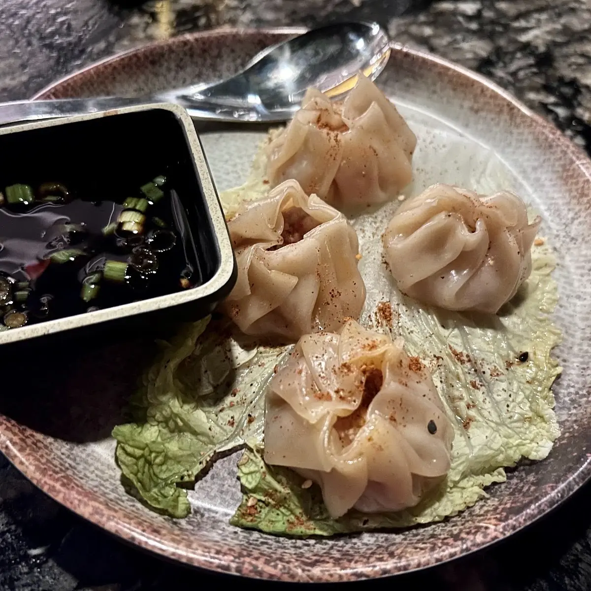 Maple & Basil Pork Dumplings