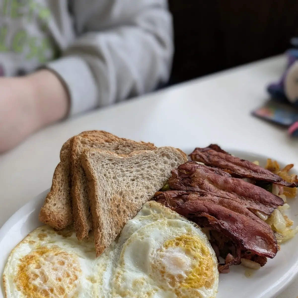 Bacon and Eggs Any Style