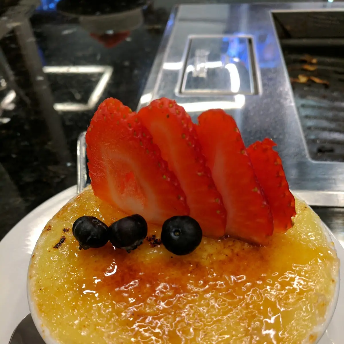 Bread Pudding with Creme Brulee Topping