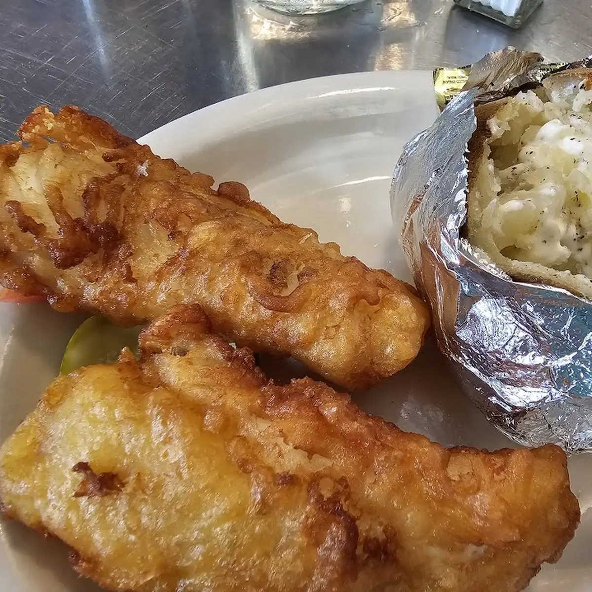 House Salad & Baked Potato