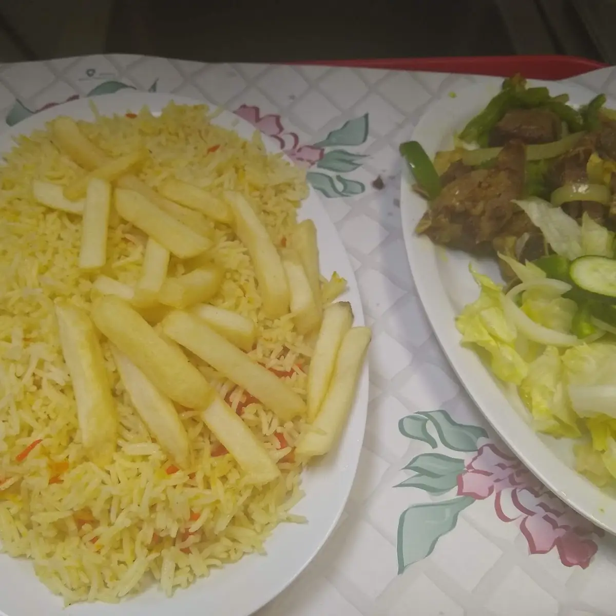 Rice Goat Meat