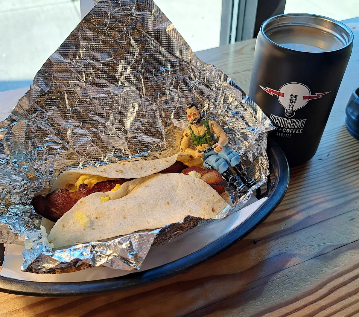 Bacon Egg Burrito