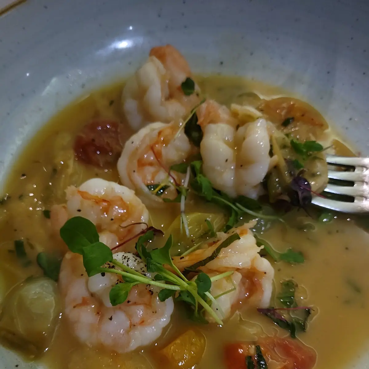 Shrimp Scampi Risotto