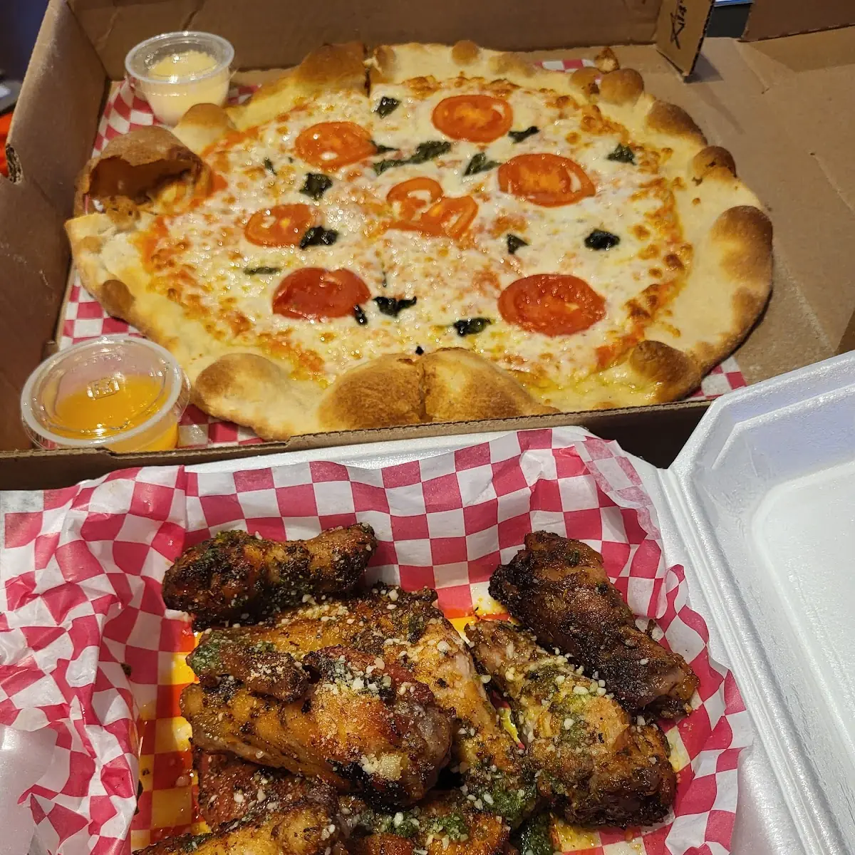 Pizzas 10 Wings